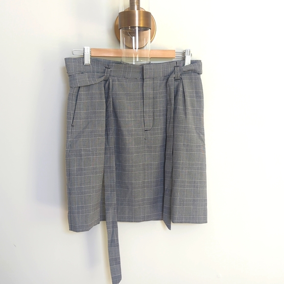 BANANA REPUBLIC Check Pattern Skirt Size 6US NWT - Picture 4 of 6